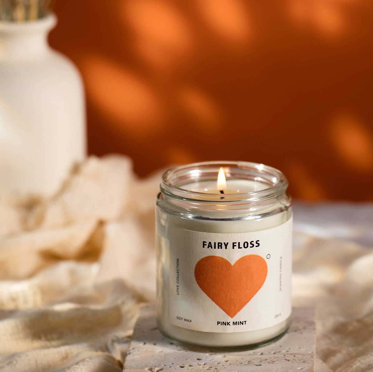 Fairy Floss Soy Candle - BLOOMHAUS MELBOURNE