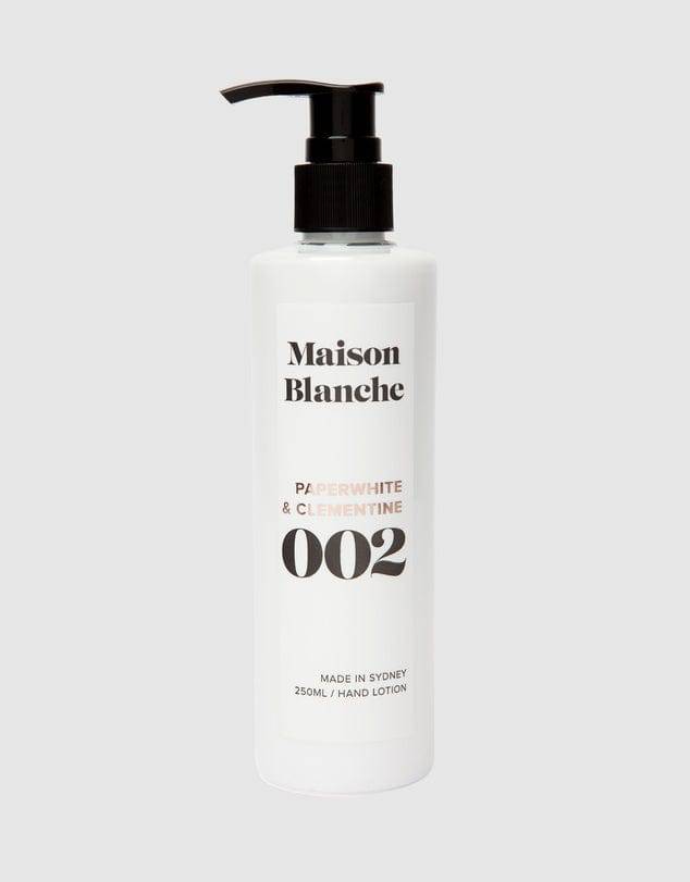 BLOOMHAUS MELBOURNE Paperwhite and Clementine Maison Blanche Hand Lotion