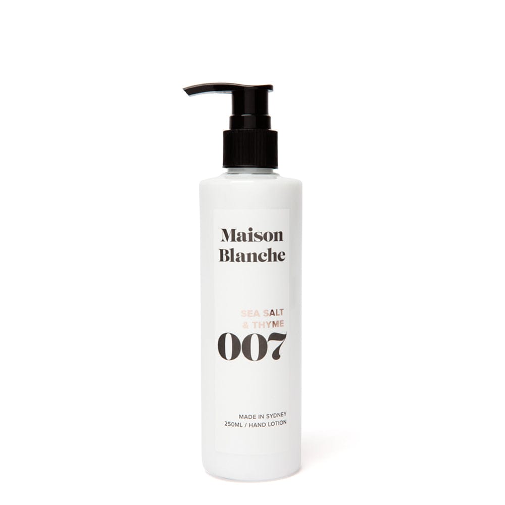 BLOOMHAUS MELBOURNE Seasalt and Thyme Maison Blanche Hand Lotion