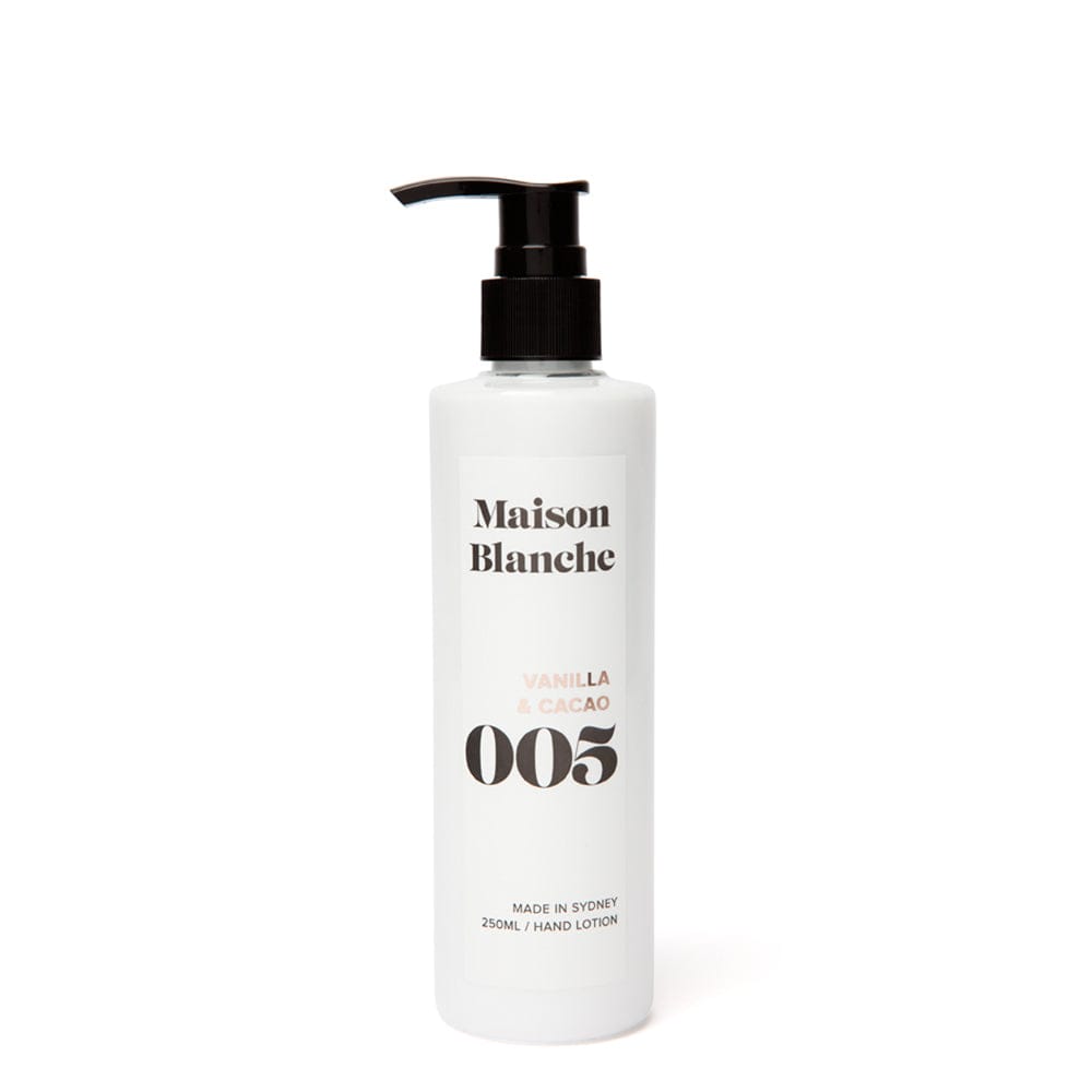 BLOOMHAUS MELBOURNE Vanilla and Cacao Maison Blanche Hand Lotion